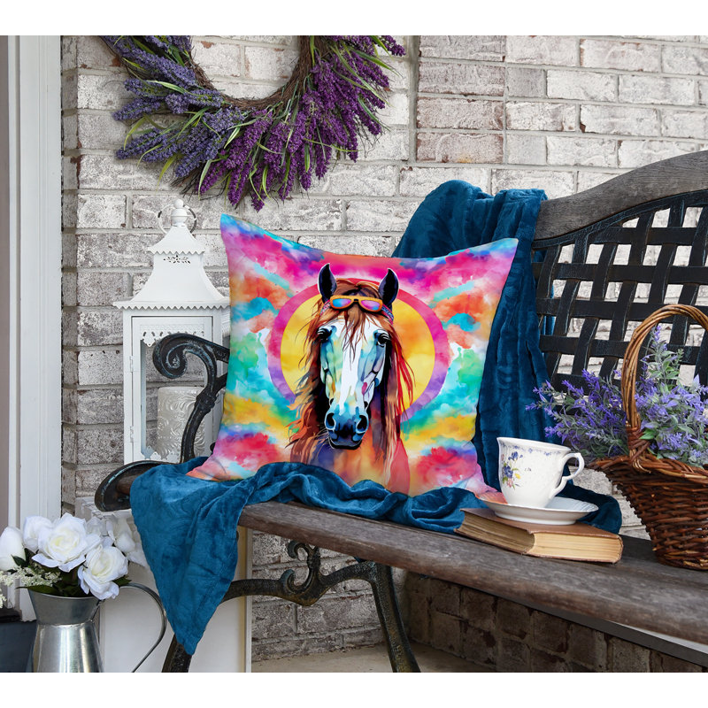 Coussin Hippie, H 18 po x l 18 po