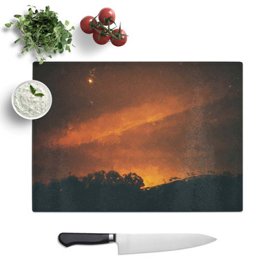 Tempered Glass Sky Chopping Board