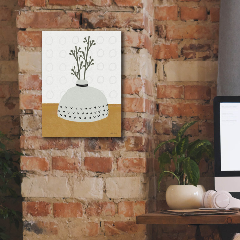  «House Plant 3» par Katie Doucette, art mural sur toile, 12 po x 16 po, H 16 po x l 12 po