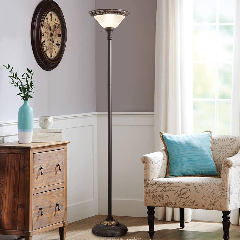 Debbera 70'' Torchiere Floor Lamp