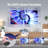 WEWATCH Home Theatre Projector 20000 Lumens Projector with Remote Included