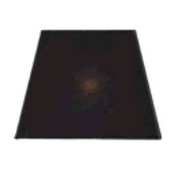 Fabric Square Lamp Shade, Black, 26cm H x 30cm W x 30cm D