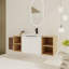 Ensemble de meuble-lavabo mural simple 47 po Abital