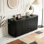 Buffet 63 po à double porte avec tablettes réglables Wavy Storage-513354847