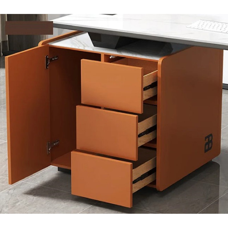 Cherronda L-Shaped Executive Desk