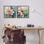 "Modern Dripping Blooms" par Lazar Studio 2 pièces-1147404305