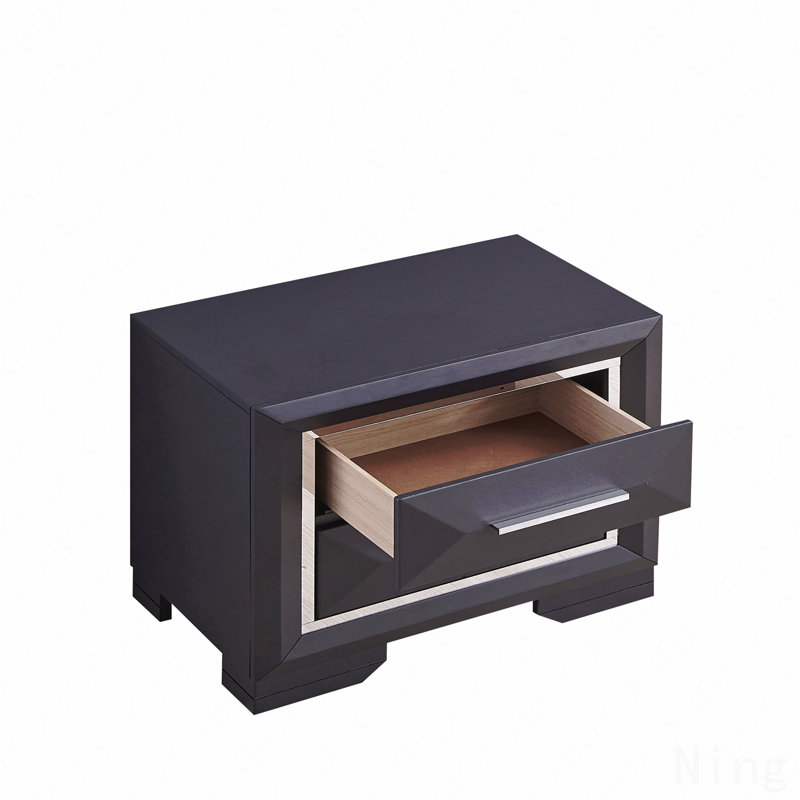 Basic Wooden Bedroom Nightstand