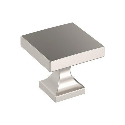 Armoire à pédale en nickel satiné de 1-1 / 16 po (27 mm) de longueur - paquet de 25