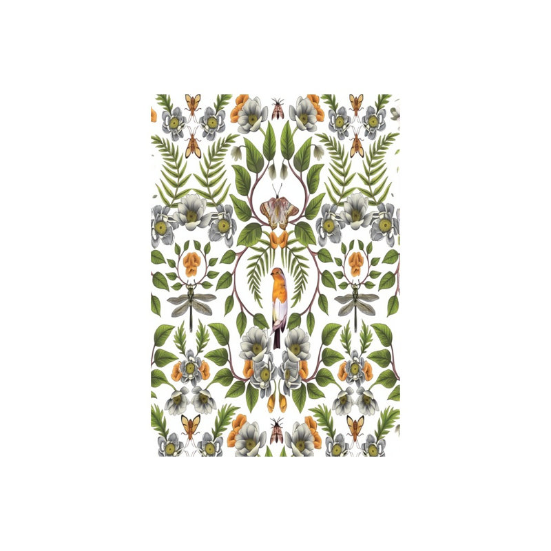 Rideaux de douche Botanical & Bird, 71 x 71