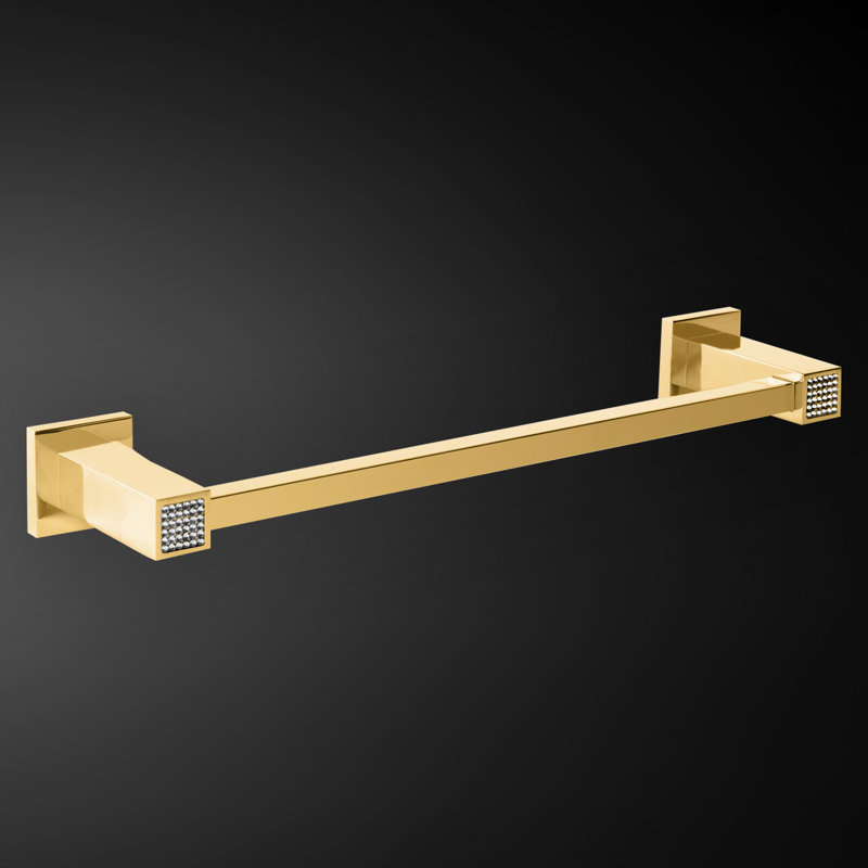 Barre à serviettes Swarovski, Polished Gold