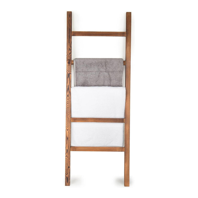Wood 4.5 ft Blanket Ladder