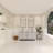 Rooh 60'' Double Bathroom Vanity with White Quartz Top-101808840-101808837