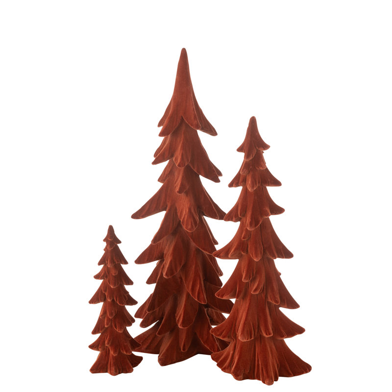 Arago Christmas Plants & Flowers Tabletop Tree, Burgundy