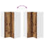 Vidaxl Kitchen Wall Cabinet White 57 X 57 X 100 Cm Engineered Wood-121218167