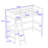 Dories Kids Twin Loft Bed-1540401919