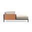 Chaise longue rembourrée Leisure-101296744