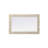 Rectangle Cornhusk Mirror in Linen White-108306182