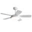 Ventilateur de plafond moderne à 5 pales de 42 po avec lumière et télécommande Damecia-629077920