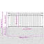 200 cm W Fence Panels Fencing with 1 Panel(s) Included Panel(s) Included-124587242