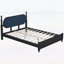 Lit plateforme élégant, aucun sommier requis, mobilier de chambre moderne-1521578316-1521578322
