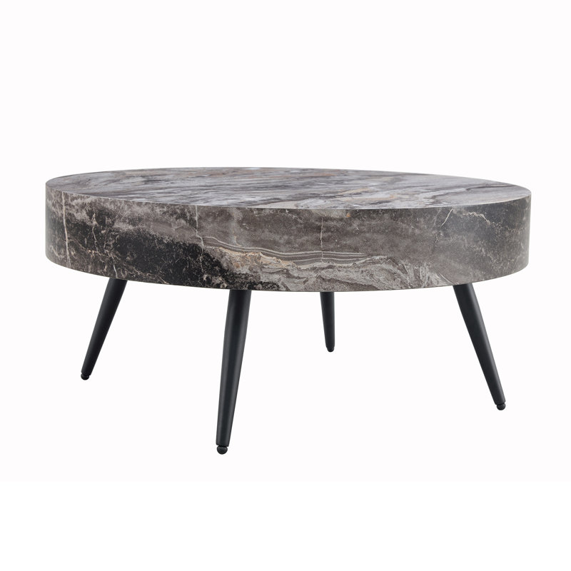 Coffee Table, Grey, Marble