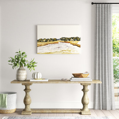 Minimalist Coastline II by Dianne Miller - Painting Print