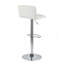 Tabouret de bar réglable en métal chromé et similicuir - ensemble de 2-1266978540-1266978528