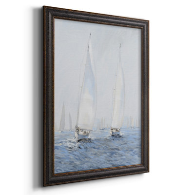 Voile Upwind II, toile encadrée de qualité supérieure - prête à être accrochée