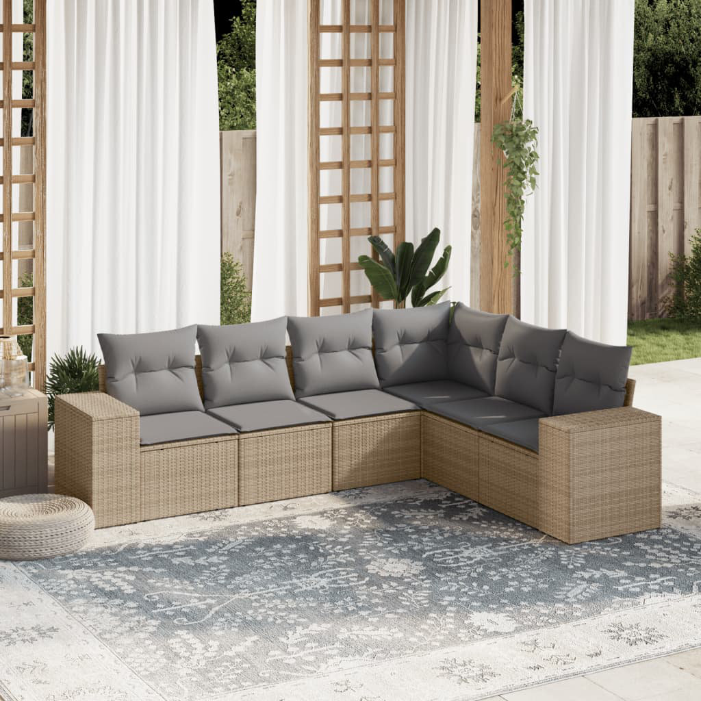 Gartenecksofa mit Polster