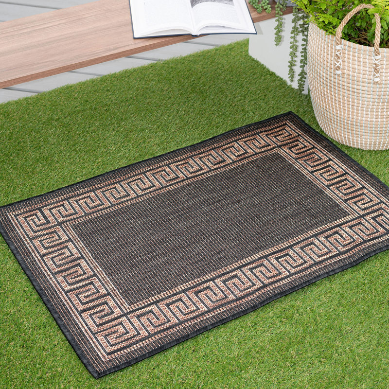 Tapis intérieur / extérieur Abrahams, Rectangulaire 2 pi x 3 pi