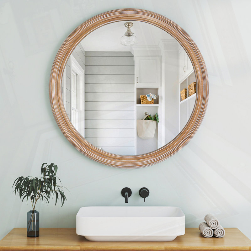 Miroir fonctionnel avec cabine, 27,5 po x 27,5 po