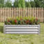 Jardinières en métal avec conception antirouille durable-129024590-129024591