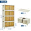 55 cm W Chest of 4 Drawers