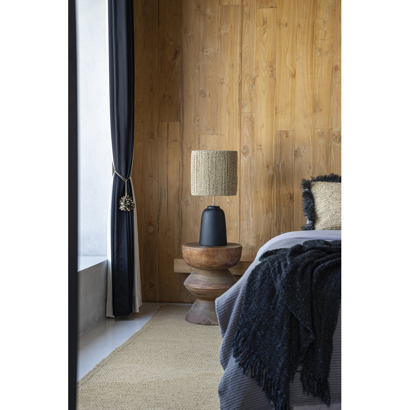 Aravale Solid Wood Accent Stool