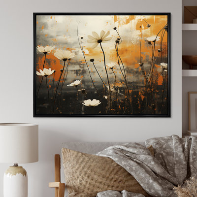 Champ captivant de fleurs II sur toile