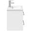 Argita 60mm Single Bathroom Vanity with Drop In Ceramic Basin-1407775917