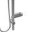 AquaRain 8-in Rain Showerhead Shower System with Adjustable Slide Bar and Multi-function Handshower-50509961