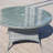 Round Aluminum Wicker Dining Table – (53.15" Diameter X 28.35" H)-655455690