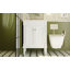 Meuble-lavabo moderne à 2 niveaux avec lavabo supérieur
