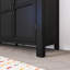 Buffet de rangement 4 portes avec tablettes réglables et poignées rétro Atimon-165805654