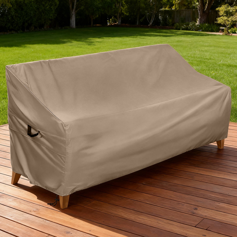 Outdoor Patio Sofa Cover, 35" H x 58" W x 30" D