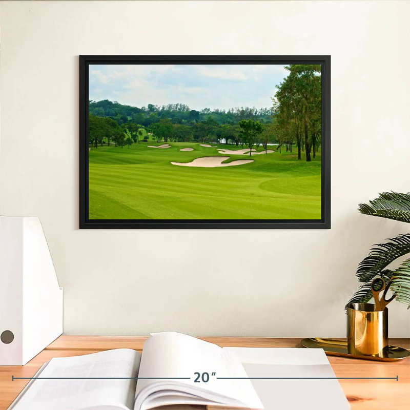 Magnifique terrain de golf Sireci, H 9 po x l 13 po