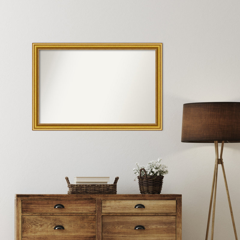 Tailey Solid Wood Wall Mirror, 26.75" x 39.75"