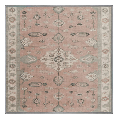 Machine Washable Afyon Gray Area Rug