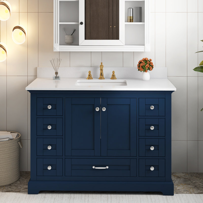 Meuble-lavabo mural 48 po