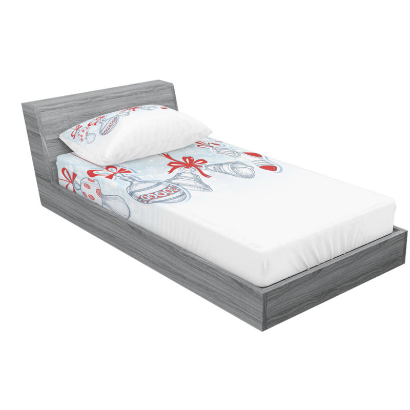 Microfiber Sheet Set, Twin XL Sheet Set with Fitted Sheet