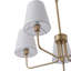 Luminaire suspendu réglable en fer 5 lumières