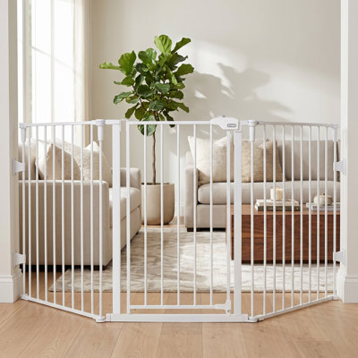Flexi Extra Wide Baby Gate, Fits Openings 28-76"