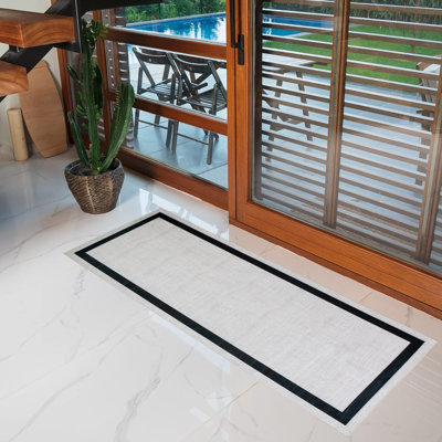 Tapis Voncille avec envers antidérapant