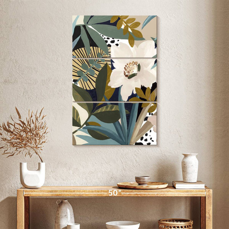 Symphonie florale I, H 38 po x l 24 po